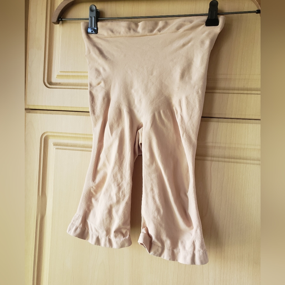 Skims Beige Shapewear Shorts